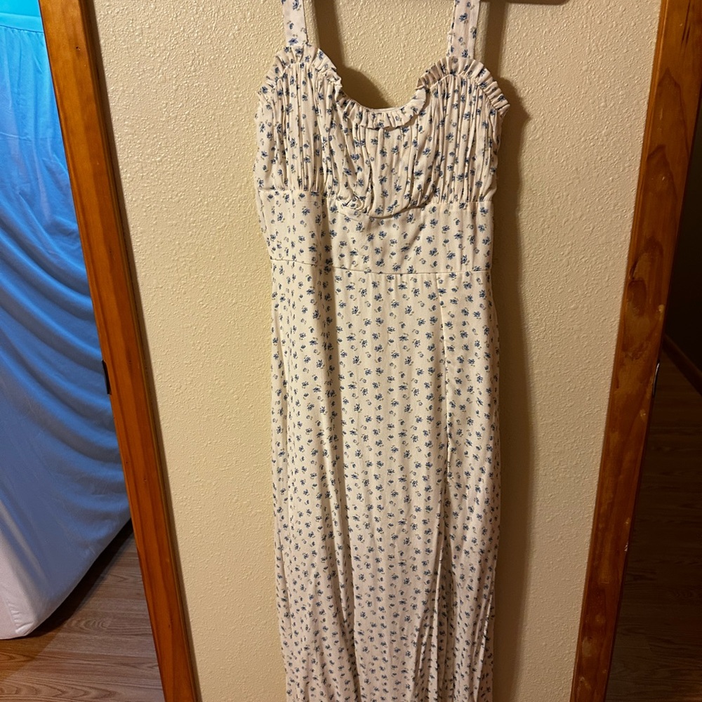 Altr’d State dress Blue Floral Print